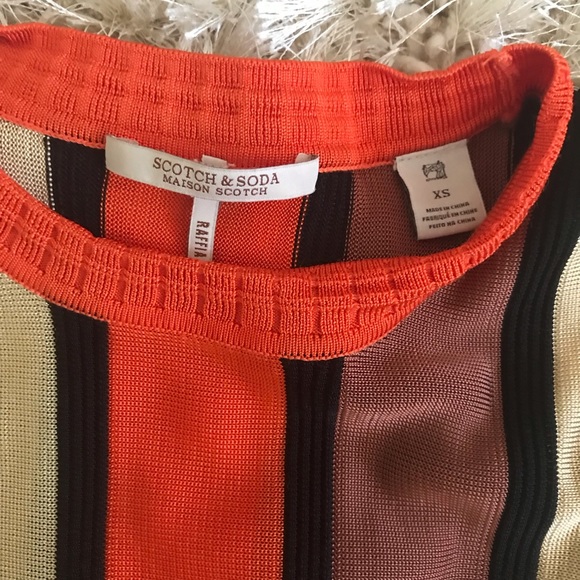 Scotch & Soda Striped Sheer Top - Picture 5 of 5